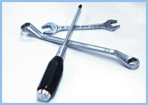 診断後、修理作業をおこないます