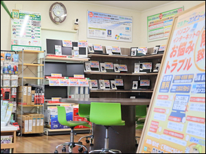 中古パソコン　店頭販売