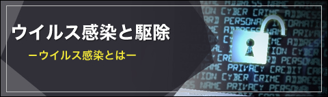 ウイルス感染と駆除